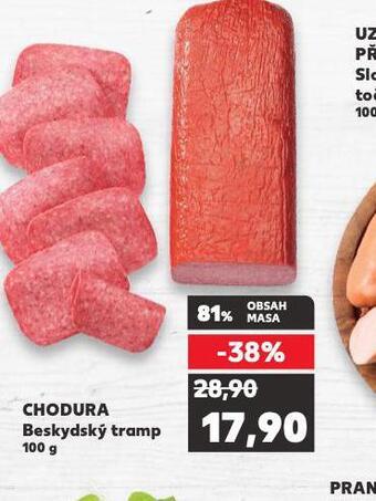 Kaufland Chodura beskydský tramp nabídka