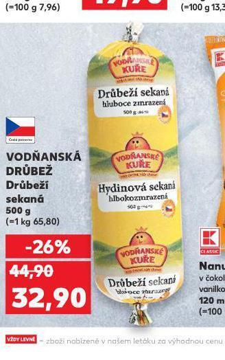 Kaufland Drůbeží sekaná nabídka