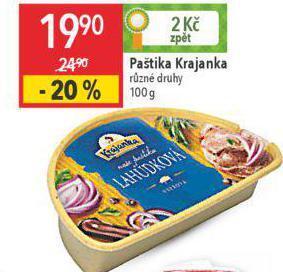 Globus Paštika krajanka nabídka