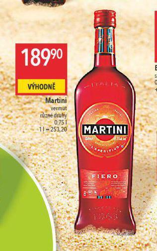 Globus Martini nabídka