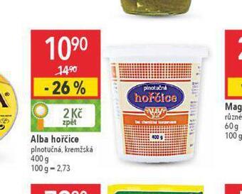 Globus Alba hořčice nabídka