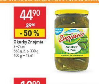 Globus Okurky znojmia nabídka