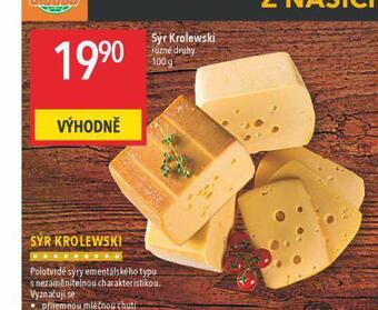 Globus Sýr krolewski nabídka