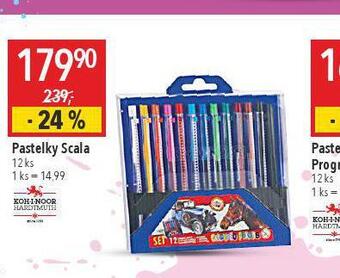 Globus Pastelky scala nabídka