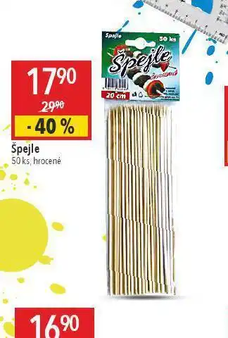 Globus Špejle nabídka