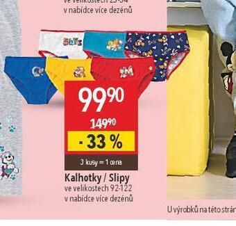 Globus Kalhotky / slipy nabídka