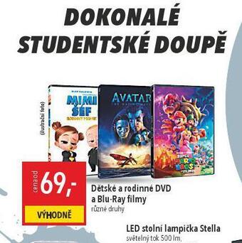 Globus Dětské a rodinné dvd a blu-ray filmy nabídka