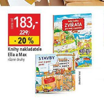Globus Knihy nakladatele ella a max nabídka