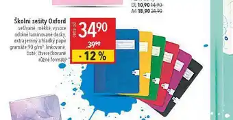 Globus Školní sešity oxford nabídka