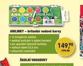 Globus An ilinky brilantní vodové barvy nabídka