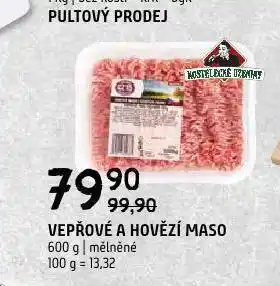 Terno Vepřové a hovězí maso nabídka