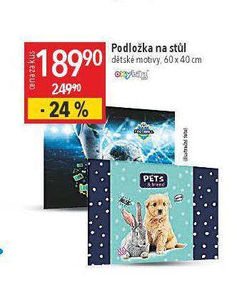 Globus Podložka na stůl nabídka