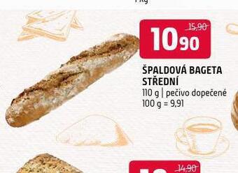 Terno Špaldová bageta nabídka
