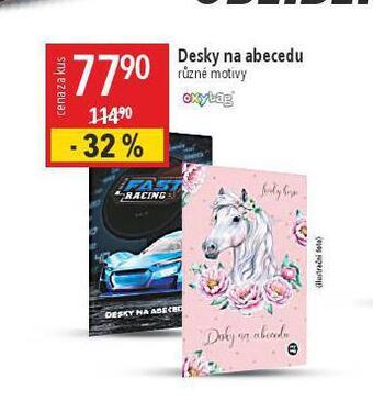 Globus Desky na abecedu nabídka