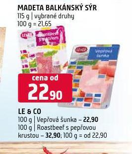Terno Vepřová šunka nabídka