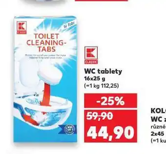 Kaufland Wc tablety nabídka