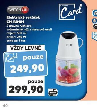 Kaufland Elektrický sekáček nabídka