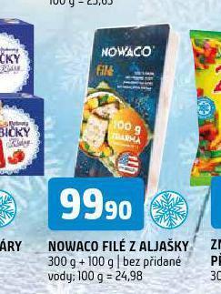 Terno Rybí filé z aljašky nowaco nabídka