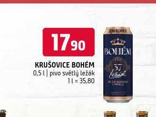 Terno Pivo krušovice bohém nabídka