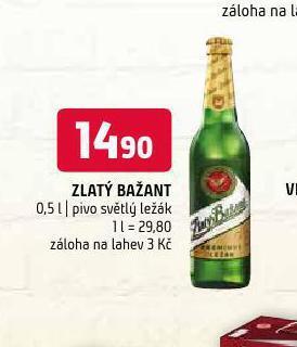 Terno Pivo zlatý bažant nabídka