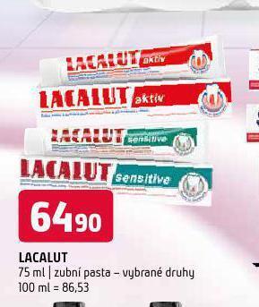 Terno Lacalut zubní pasta nabídka