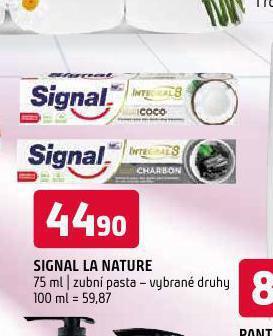 Terno Signal zubní pasta nabídka