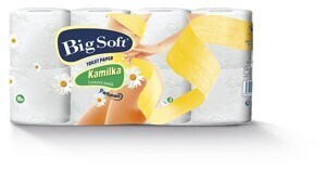 Terno Big soft toaletní papír 3-vrstvý 8rolí nabídka