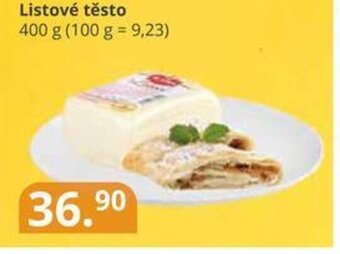 Potraviny CZ Listové těsto 400 g nabídka