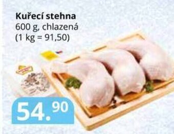 Potraviny CZ Kuřecí stehna 600 g, chlazená nabídka