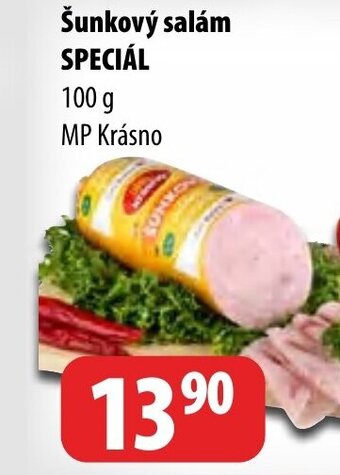 Partner Maloobchodní síť Šunkový salám SPECIÁL nabídka