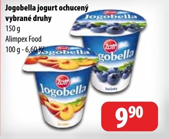 Partner Maloobchodní síť Jogobella jogurt ochucený vybrané druhy nabídka