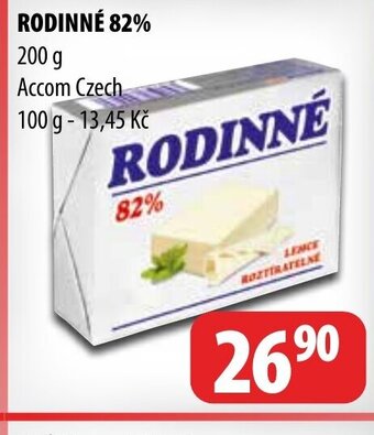 Partner Maloobchodní síť RODINNÉ 82% 200 g nabídka