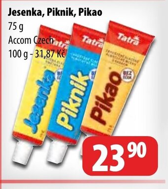Partner Maloobchodní síť Jesenka, Piknik, Pikao 75 g nabídka
