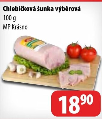 Partner Maloobchodní síť Chlebíčková šunka výběrová 100 g nabídka