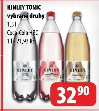 KINLEY TONIC vybrané druhy 1.5 L