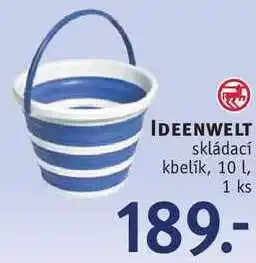 Rossmann Ideenwelt skládací kbelík, 10 l nabídka