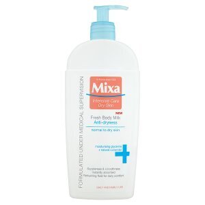 Rossmann Mixa fresh osvěžující tělové mléko proti vysušování pokožky 400ml nabídka