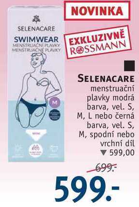 Rossmann Selenacare menstruační plavky nabídka