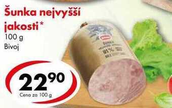 CBA Šunka nejvyšší jakosti, 100 g nabídka