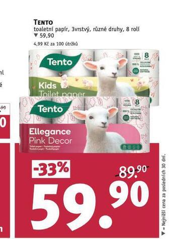 Rossmann Tento toaletní papír nabídka