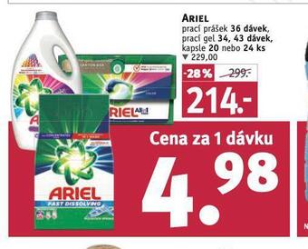 Rossmann Ariel prací prostředek nabídka