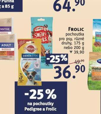 Rossmann Frolic pochoutka pro psy nabídka
