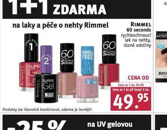 Rossmann Rimmel lak na nehty nabídka