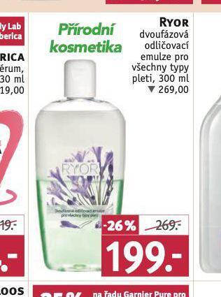 Rossmann Ryor dvoufázová odličovací emulze nabídka