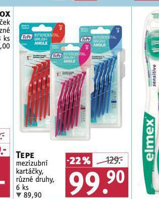 Rossmann Tepe mezizubní kartáčky nabídka