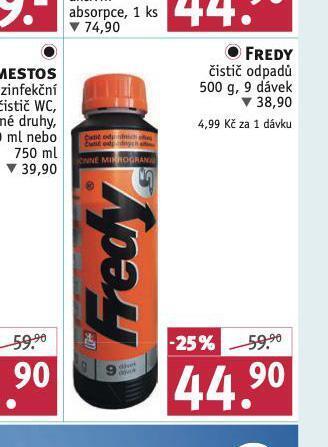 Rossmann Fredy čistič odpadů nabídka