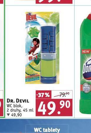 Rossmann Dr. devil wc blok nabídka