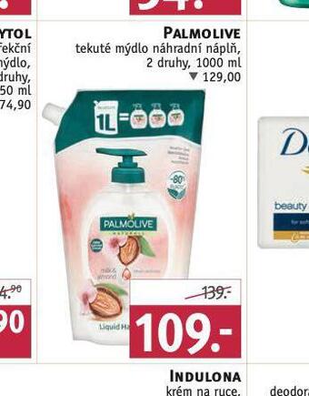 Rossmann Palmolive tekuté mýdlo náhradní náplň nabídka
