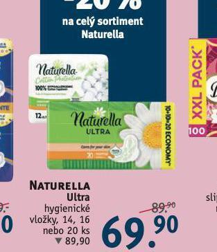 Naturella ultra hygienické vložky