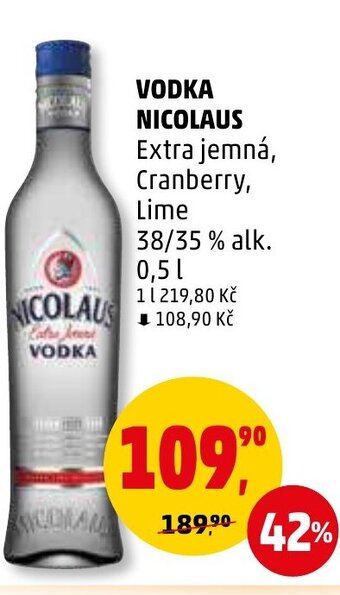 Penny Market VODKA NICOLAUS nabídka